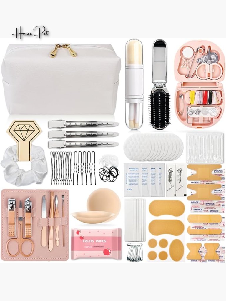 Polyurethane Travel Emergency Kit With 39 Essential Items